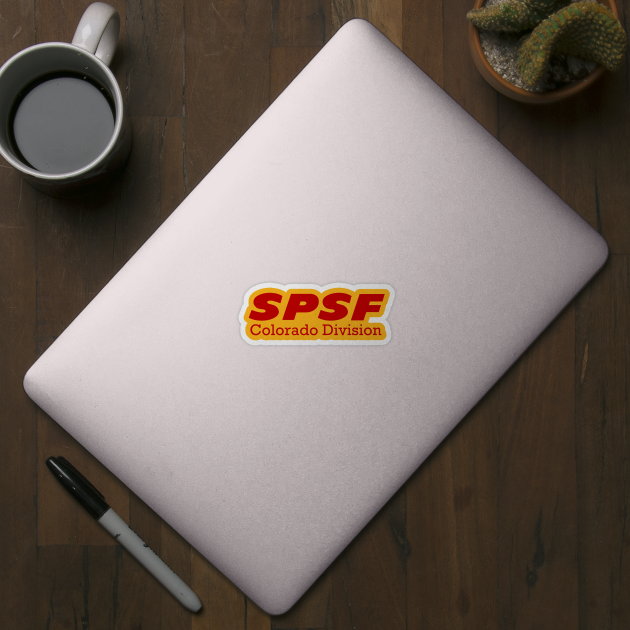 SPSF Colorado Division Red Logo by Kodachrome Railway Colors